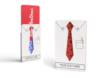 GIFT CARD HOLDER, Paper Envelope custom gift card / thank you card holder for birthdays, Father's Day, Dad, Birthday, Christmas...