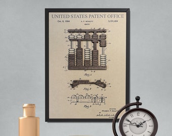 ABACAS PATENT Artwork - mixed media artwork for laser cut files. Print the background and apply the cutout for stunning art!