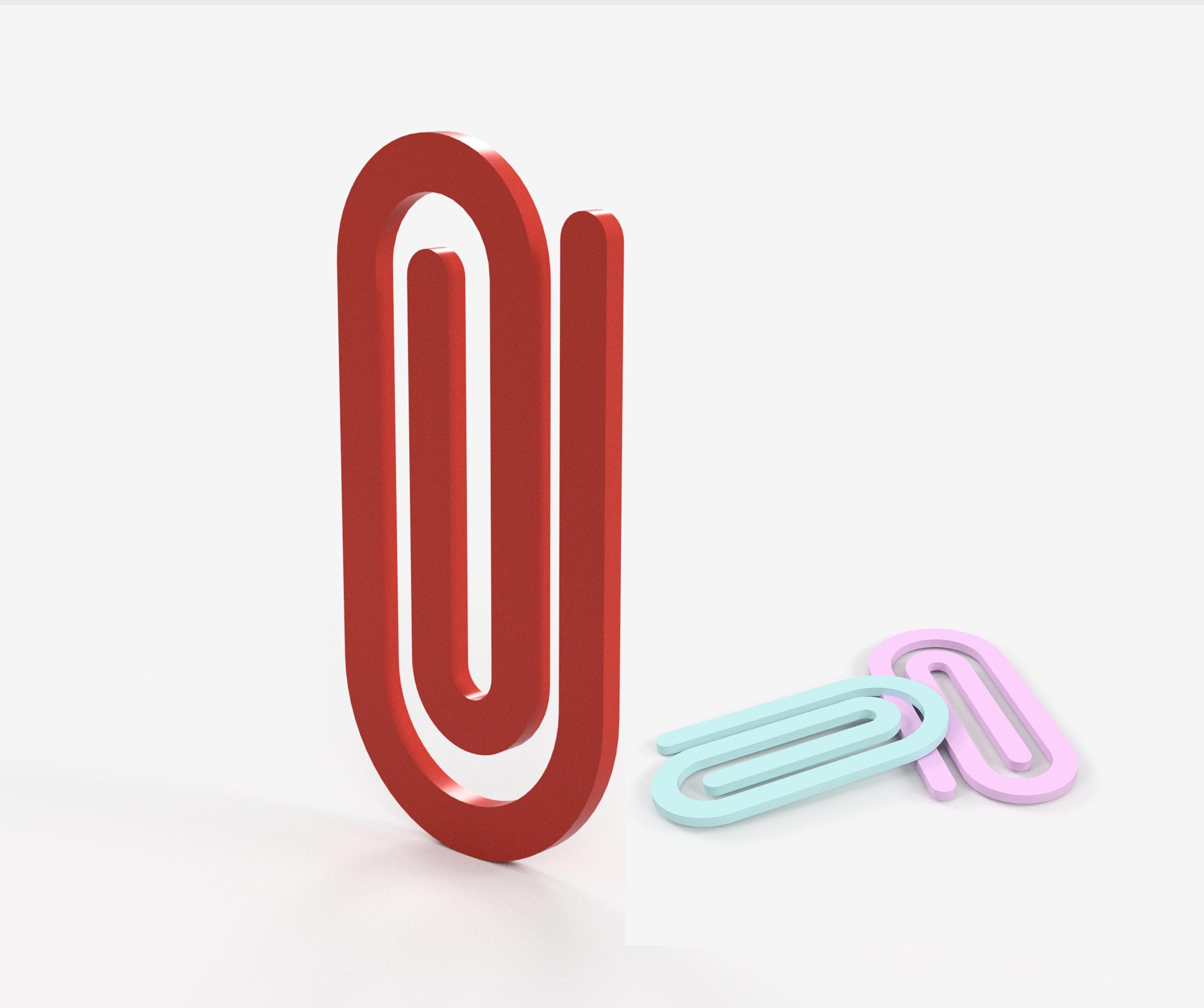 OVERSIZED PAPERCLIP FILE! Fun Way to Stay Organized in Style! This ...