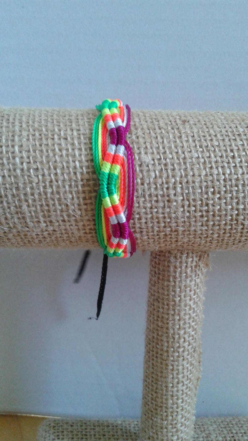 Green Woven Mexican Bracelet Etsy