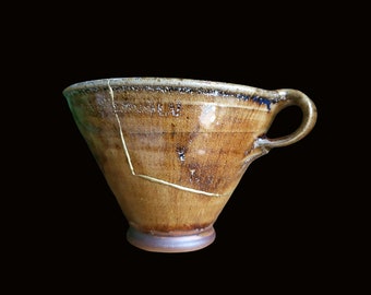 Kintsugi vintage Pottery Bowl - La beauté de l’imperfection