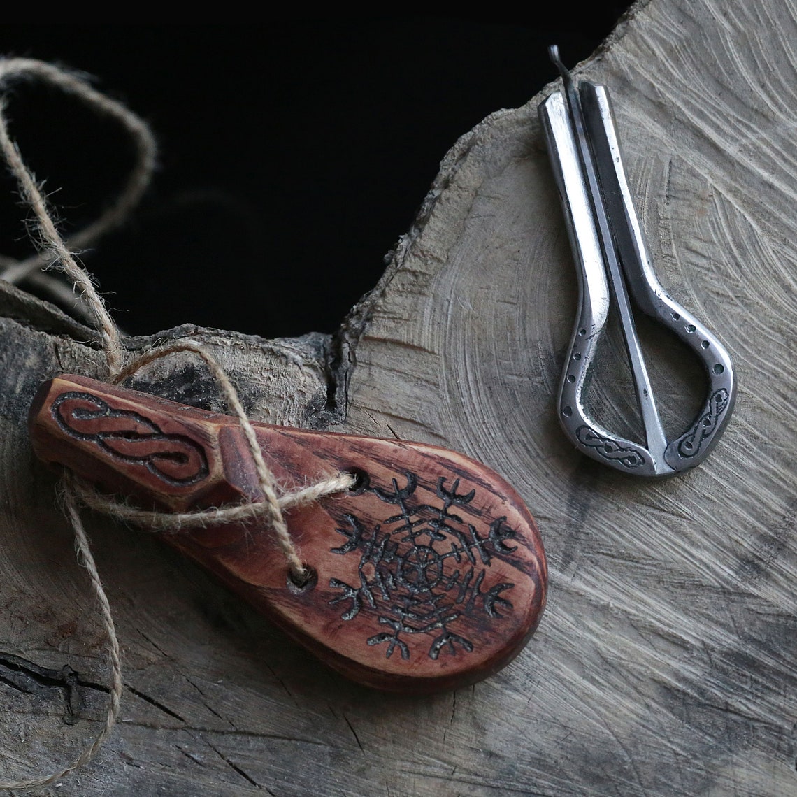 Viking Jew's harp Aegishjalmur Vargan. Etsy