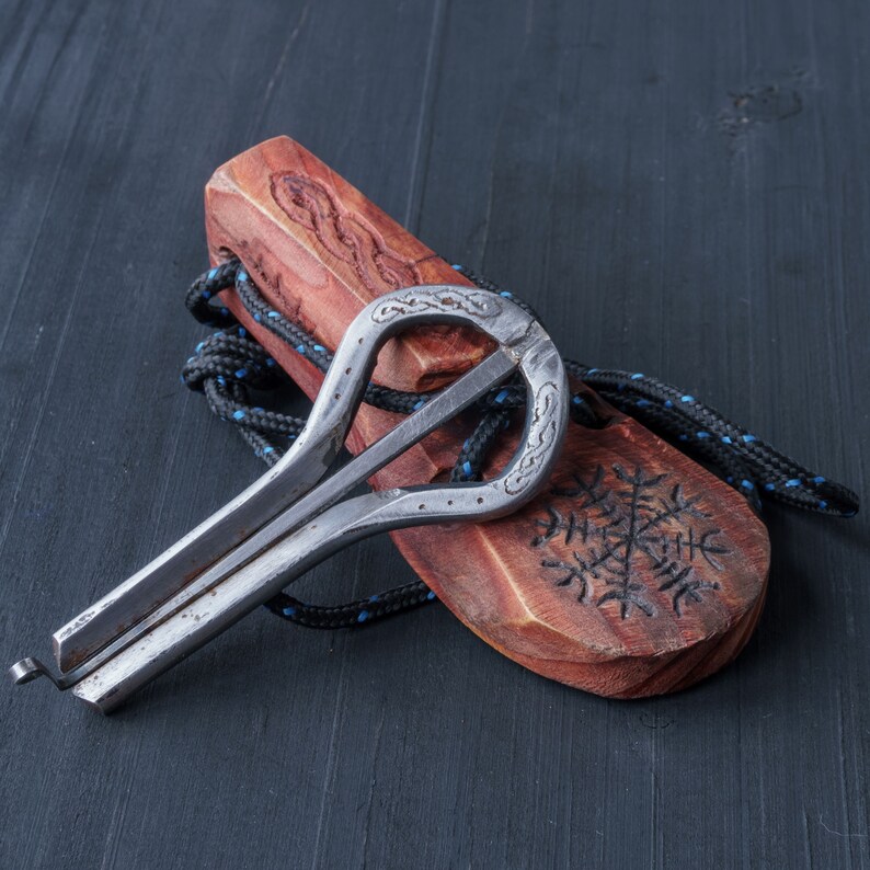 Viking Jew's harp Aegishjalmur Vargan. Etsy