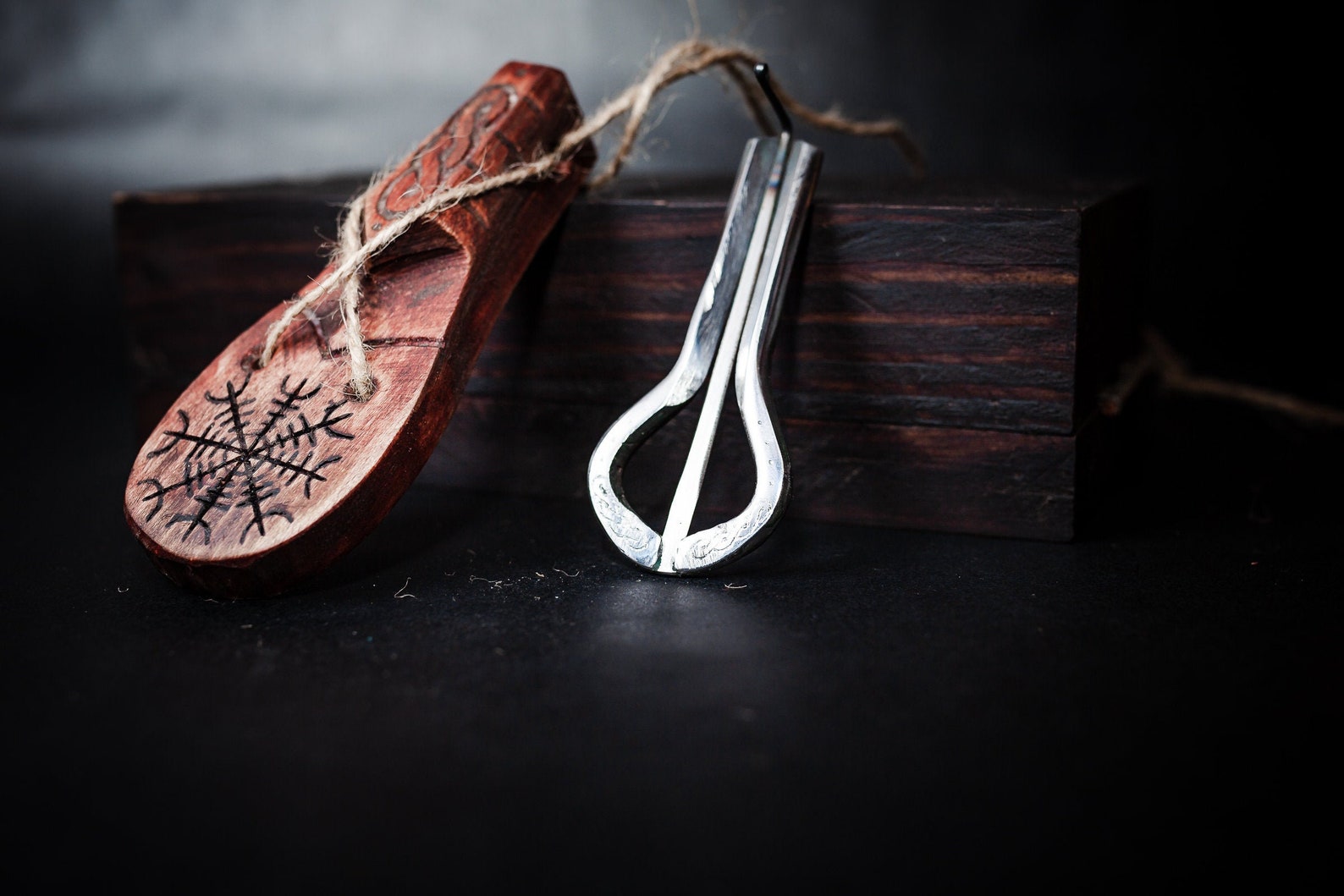 Viking Jew's harp Aegishjalmur Vargan. Etsy