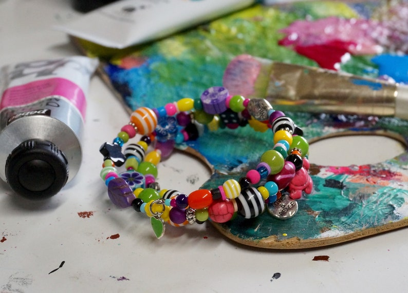 funny gift peace and love jewelry colorful bracelet turtle kitsch jewel sister or friend gift multicolore bracelet turtle bracelet