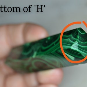 Malachite Obelisks, PLEASE READ DESCRIPTION, Malachite Towers, Some Have Small Imperfections image 10