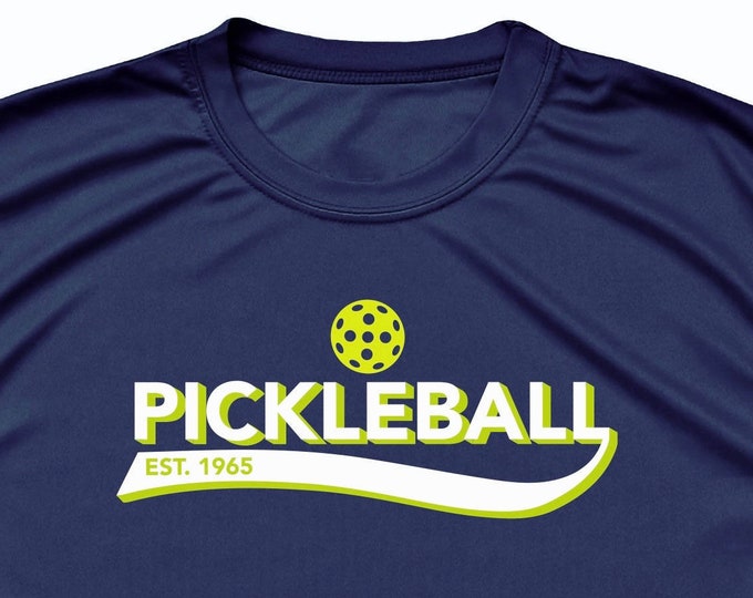 Pickleball Est. 1965 Men's T-Shirt - Performance T-shirt - Men's T-shirt - Pickleball gift - Pickleball clothing - Pickleball T