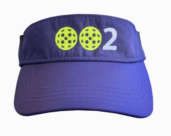 Visera de Pickleball: ropa deportiva bordada de alto rendimiento