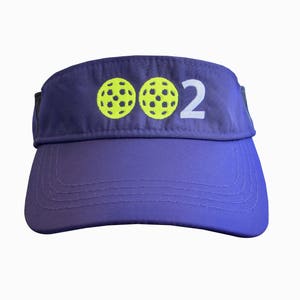 Pickleball Visor: Embroidered Performance Sportswear