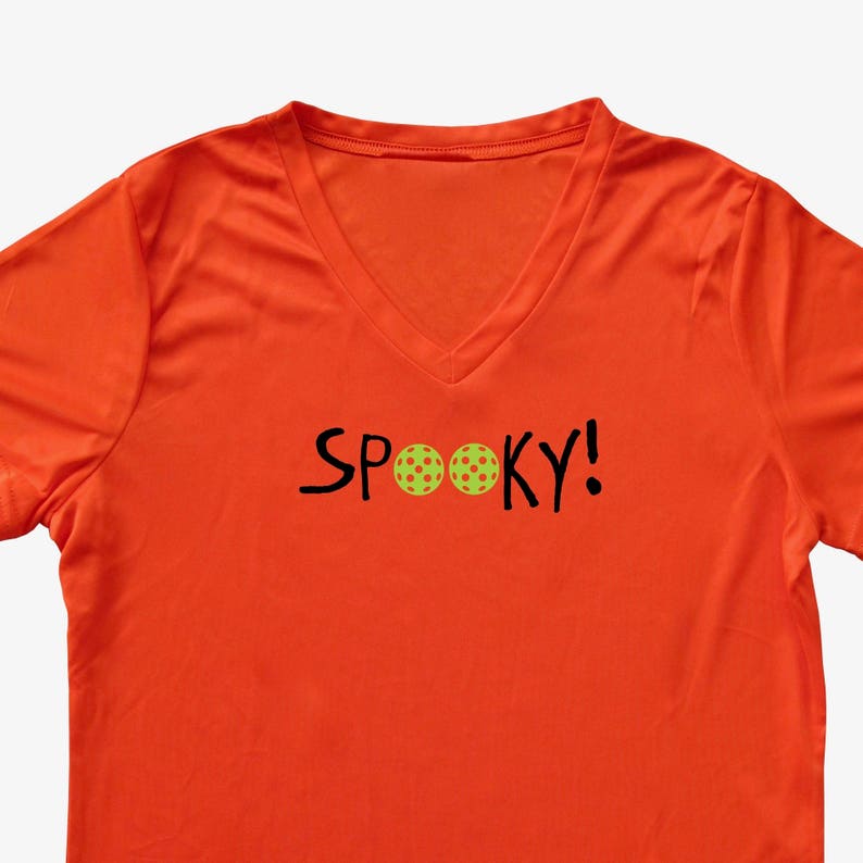 Pickleball Halloween Boo Unisex Performance Long Sleeve Shirt main image 1