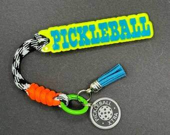 Llavero de Pickleball: muestra tu amor por el Pickleball: llavero deportivo, etiqueta para bolso