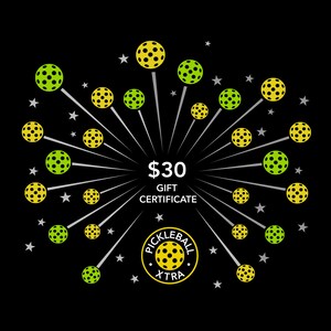 Carte-cadeau de Pickleball Xtra - certificat-cadeau