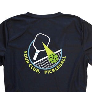 Personalized Pickleball Club Performance T-Shirt