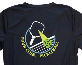 Personalisiertes Pickleball Club Performance T-Shirt