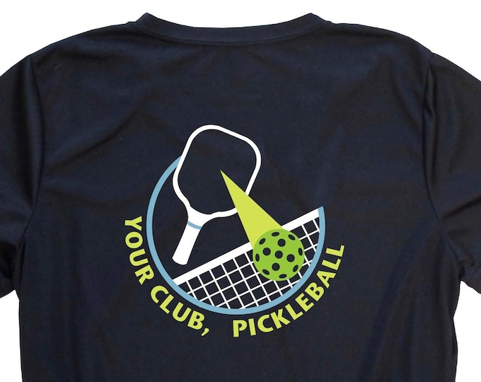 Personalized Pickleball Club Shirt - Performance T-shirt - Ladies T-shirt - Pickleball gift - Pickleball clothing - Pickleball T