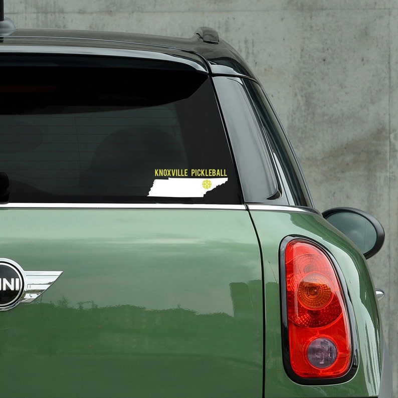 Knoxville TN Pickleball Decal Pickleball Gift Vinyl Etsy