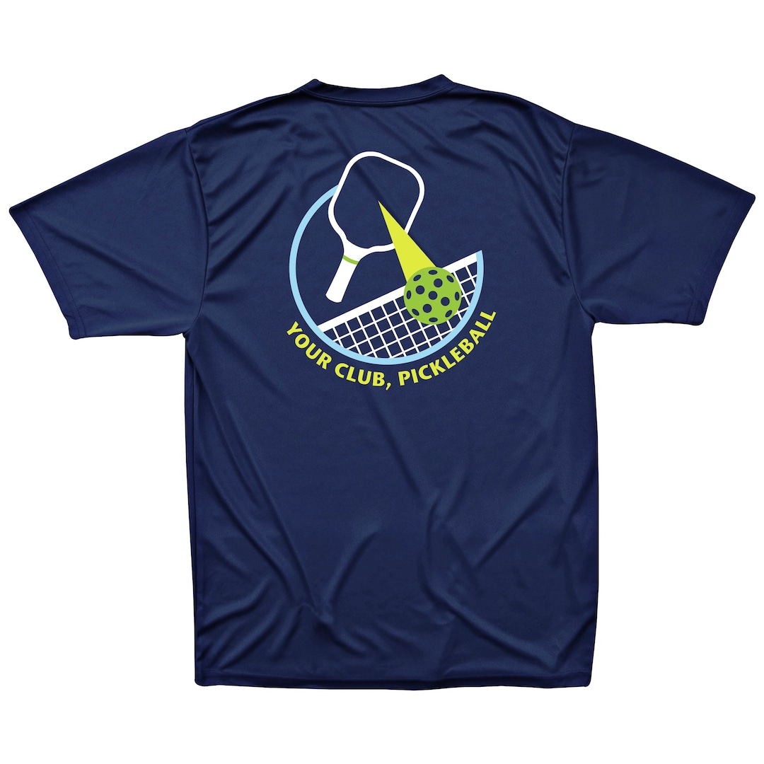 Personalized Pickleball Club Shirt Performance Tshirt Men's Tshirt