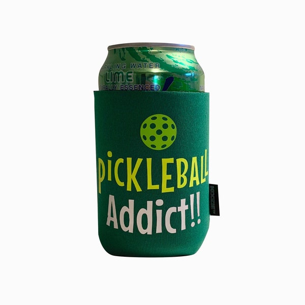 Pickleball Addict Koozie® - Can Cooler - Cozies