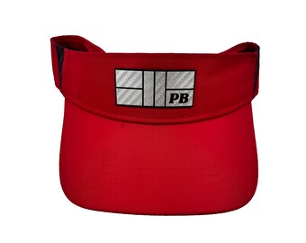 Visera de rendimiento para pickleball: parche de polipiel metalizada que absorbe la humedad