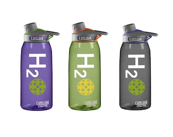 H2O Pickleball Decal: Yeti/Camelbak Water Bottle Sticker