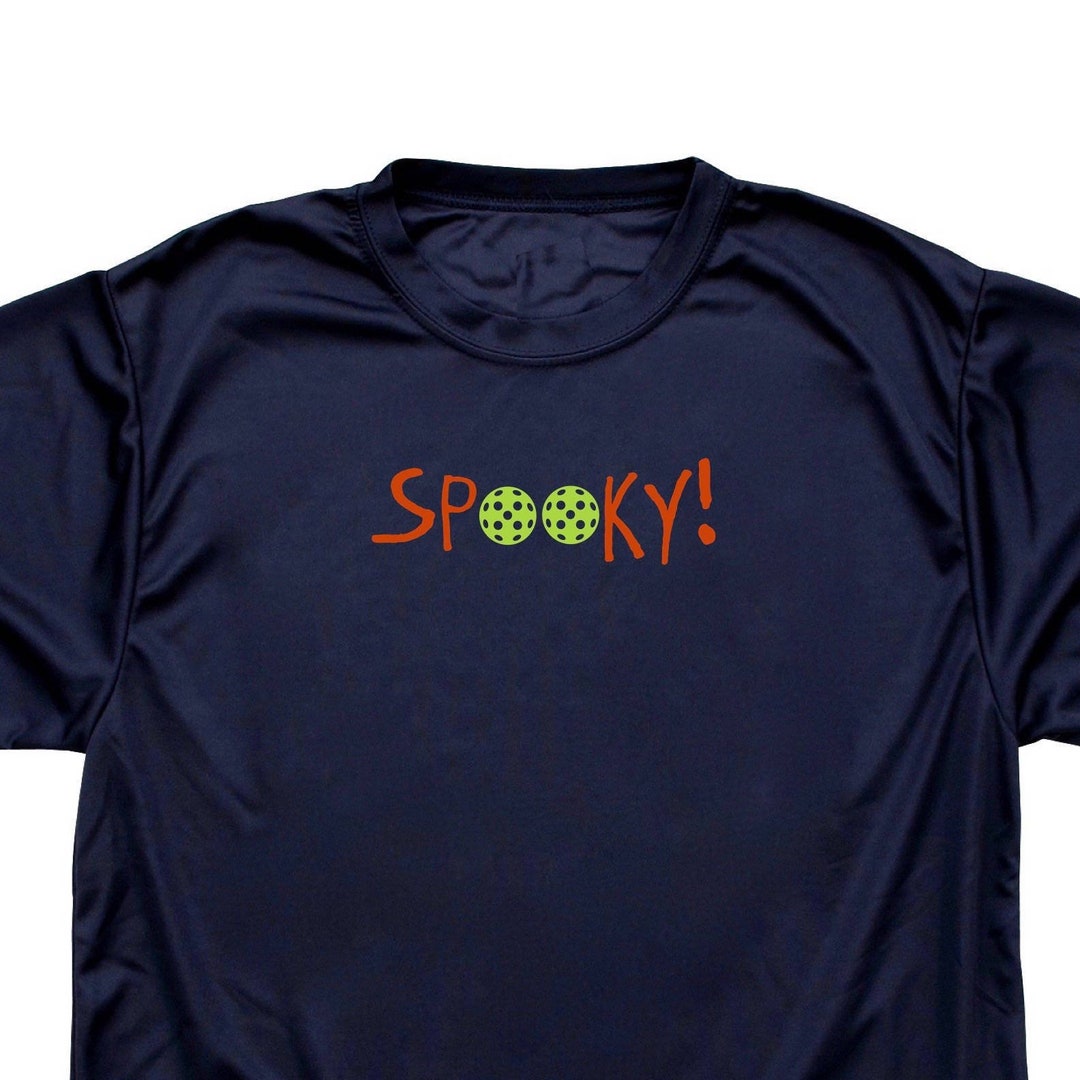 Pickleball Halloween Boo Unisex Performance Long Sleeve Shirt