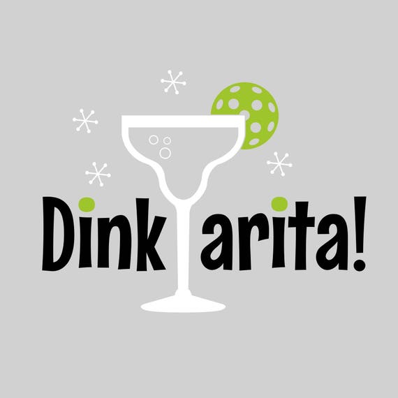 Dink-arita Pickleball Decal: Water Bottle & Tumbler Vinyl