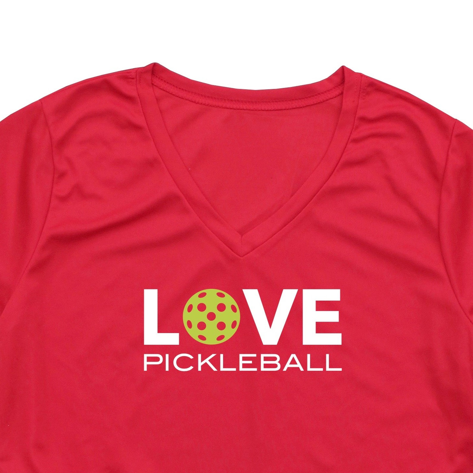 LOVE Pickleball Ladies TShirt Ladies Performance Tshirt Etsy