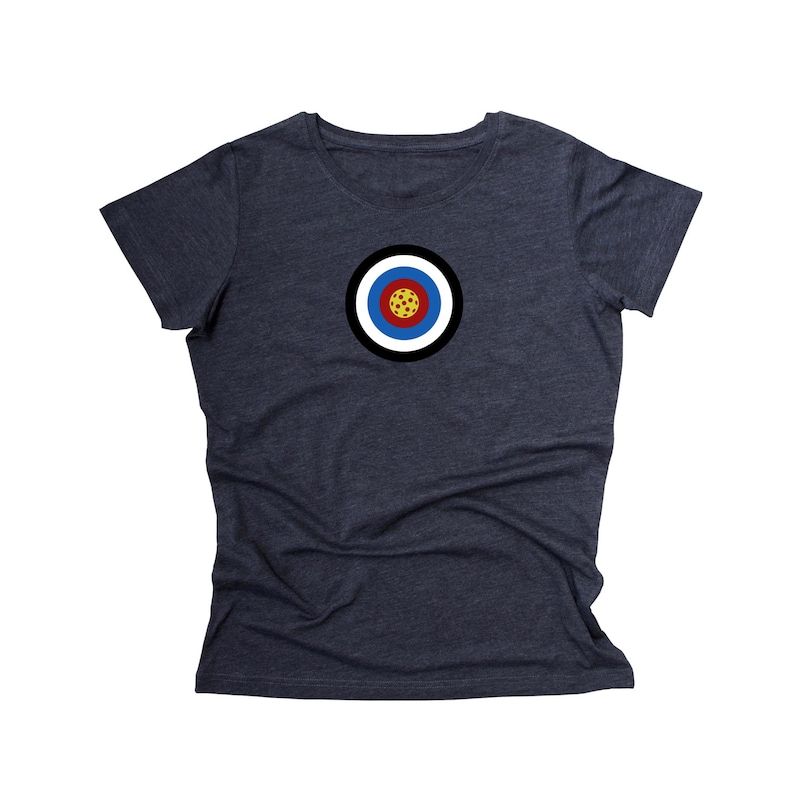 Ladies Bullseye Pickleball Target Mod T-Shirt Vintage | Etsy
