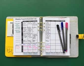 Happy Planner Fitness Planner Weekly Insert Instant Printable | Etsy