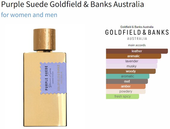 GOLD FIELD & BANKS PURPLE SUEDE