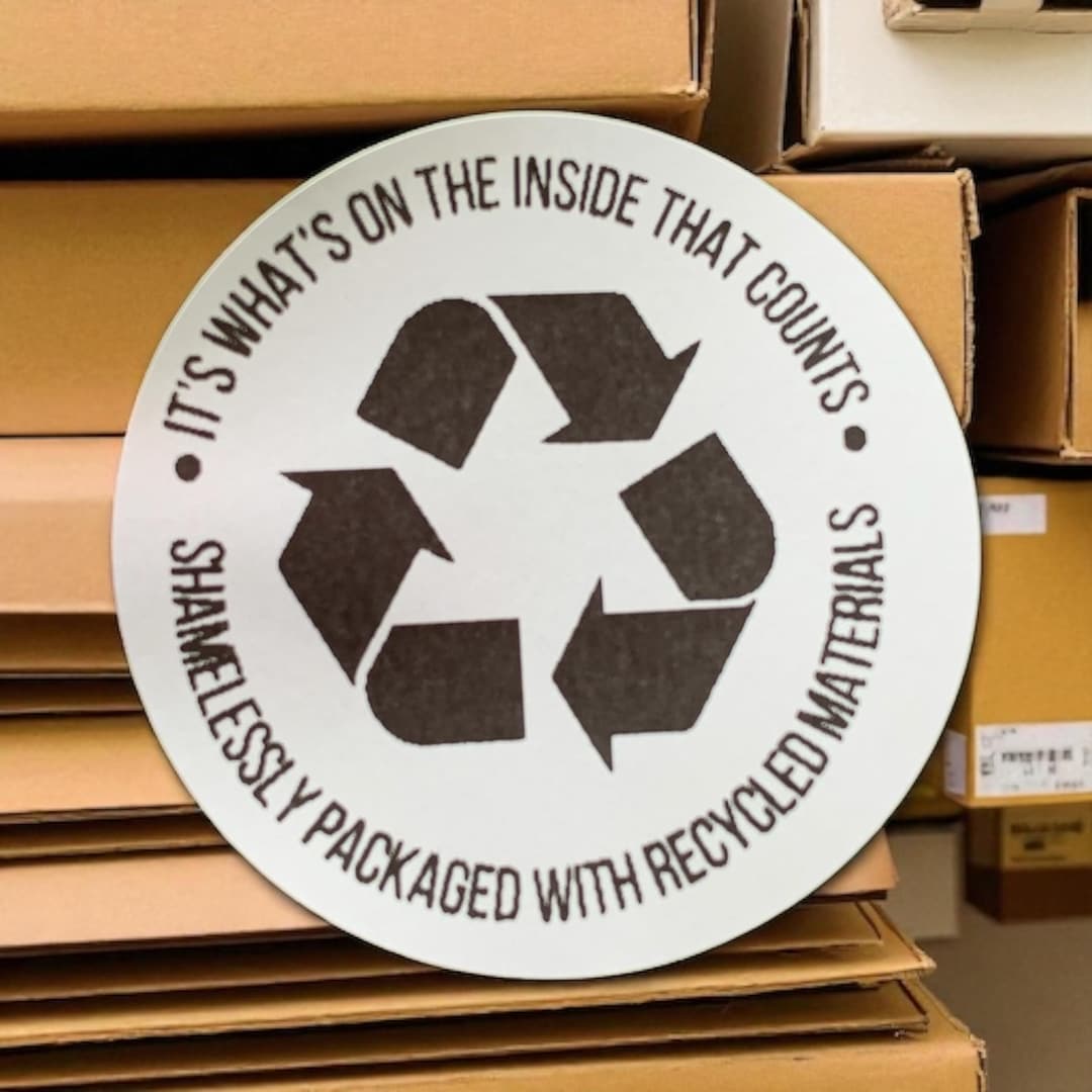 Recycled Packing Sticker for Resellers on Poshmark, Ebay, Depop ...