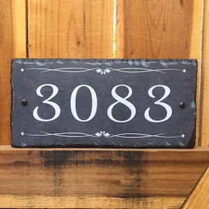 address plaque number sign plaque for house home sign personalized while number plate street outdoor mailbox hanging costum name slate yard door black porch bronze stone customized decor handcrafted customizable housewarming handmade adress sighn