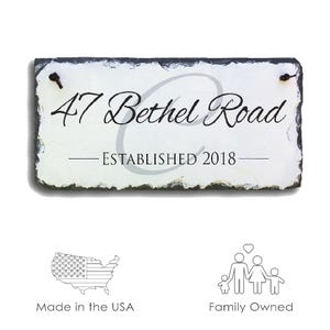 Home Address Plaque! Personalized Name Plaque. House Number Plaque. Wedding Gift. House Warming Gift. Address Plaque. Established Date sign