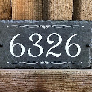 address plaque number sign plaque for house home sign personalized while number plate street outdoor mailbox hanging costum name slate yard door black porch bronze stone customized decor handcrafted customizable housewarming handmade adress sighn