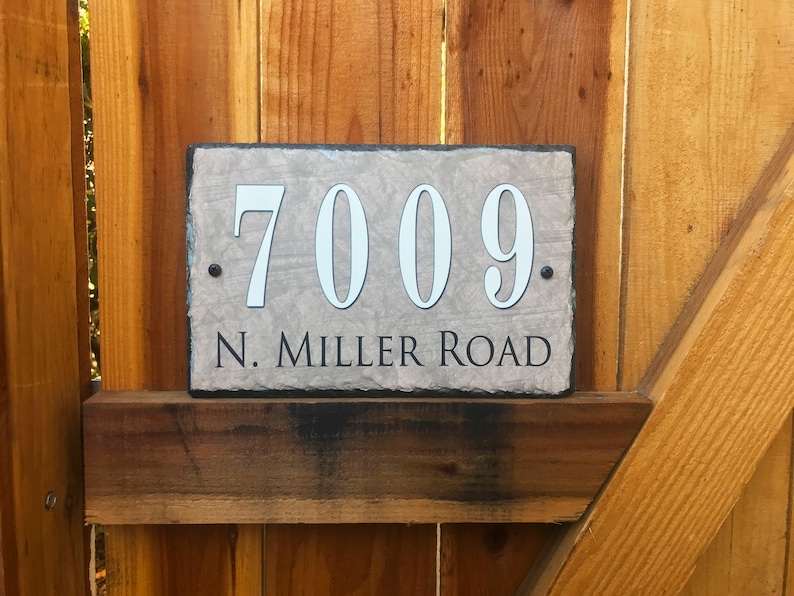 Home Address Sign Personalized House Number Plaque. Etsy