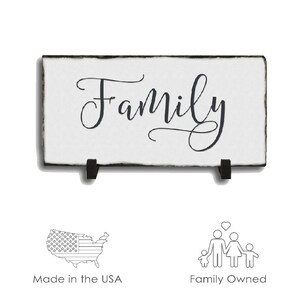 Outdoor Family Sign! Slate Family Sign, Outdoor Sign, Weatherproof Sign, Family Sign, Family Decor Wedding Gift, House Warming Gift.