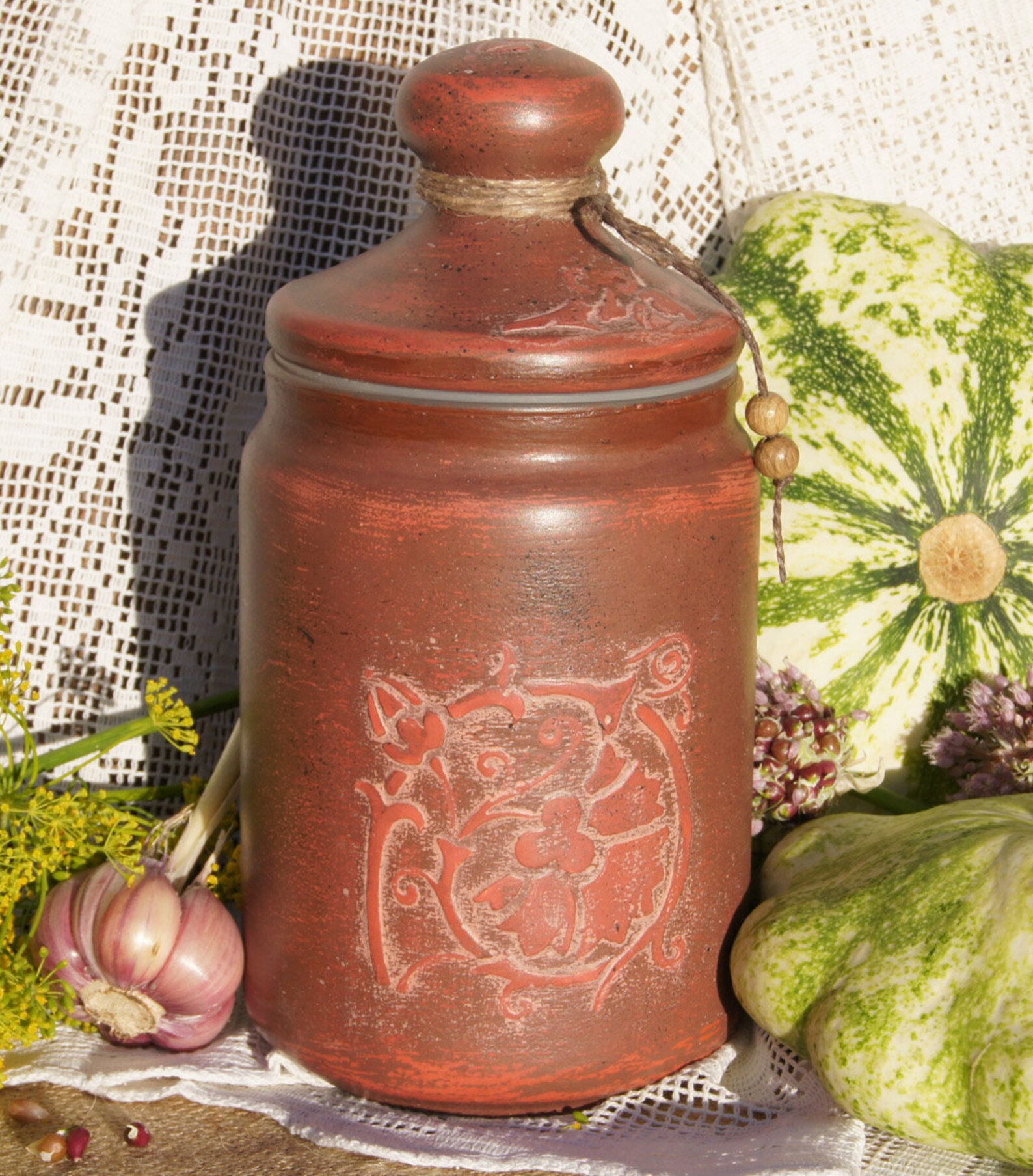 Set of 3 Glass Kitchen Canisters Rustic Canisters Set French Etsy Canada