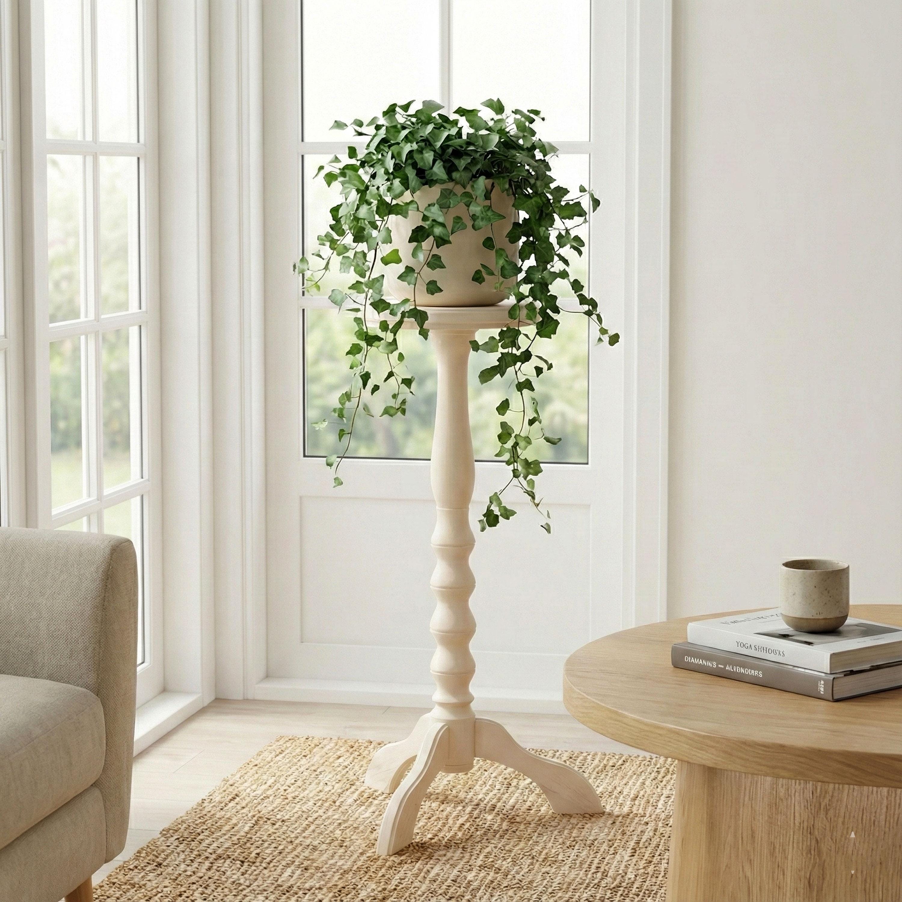 TOO WOOD Planter Stand High プランタースタンド 高 hismocal Wood Plant Stand Indoor/Outdoor for Plants, Large Size