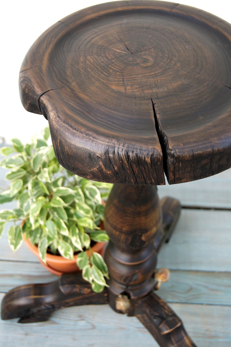 13 cm Blumen Bonsai Vasen Sockel Untersetzer Holz China