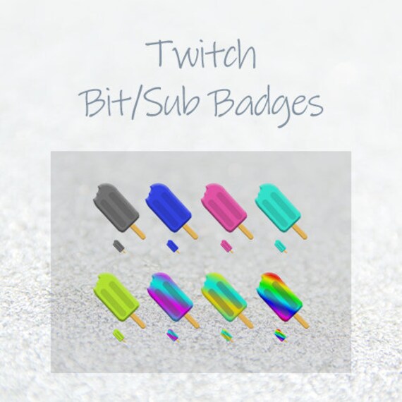 Popsicle Twitch Bit Sub Badges Premade Cheer Etsy Popsicle Twitch Bit Sub Badges Premade Cheer Etsy