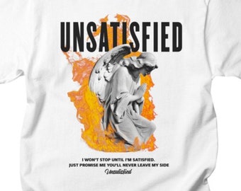 Ángel de fuego blanco (solo impresión frontal)