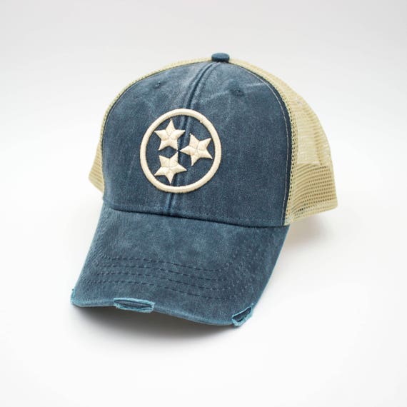 Navy Tristar Trucker 3D