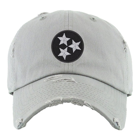 Black Out Tennessee Tristar Patch Dad Hat