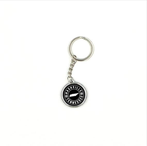 Nashville, TN State Keychain
