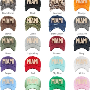 MIAMI Hats