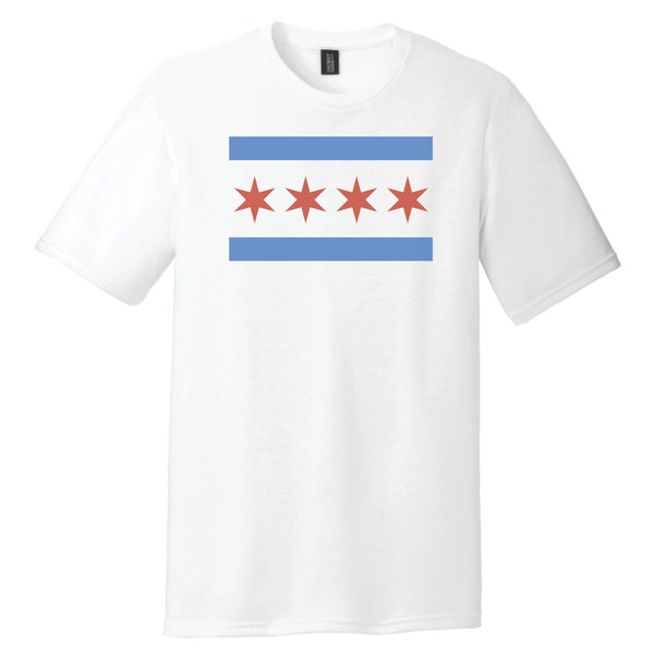 Chicago - Womens Flag Logo T-Shirt