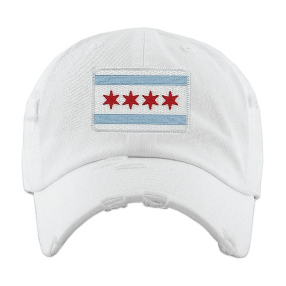 Chicago Flag Patch Dad Hats