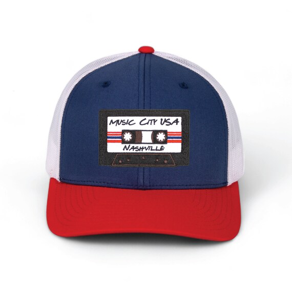 Music City Nashville Cassette Trucker Hat