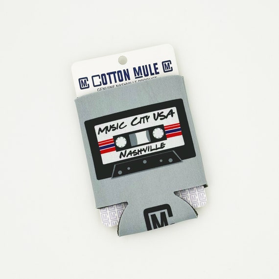 Music City Nashville Cassette Can Cooler