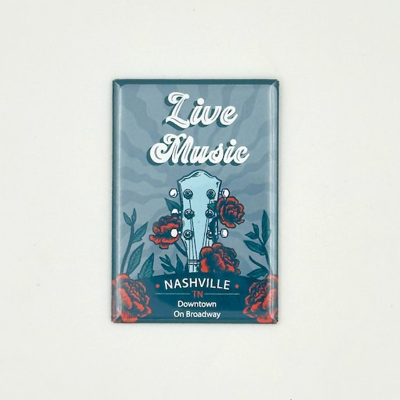 Nashville Live Music Magnet